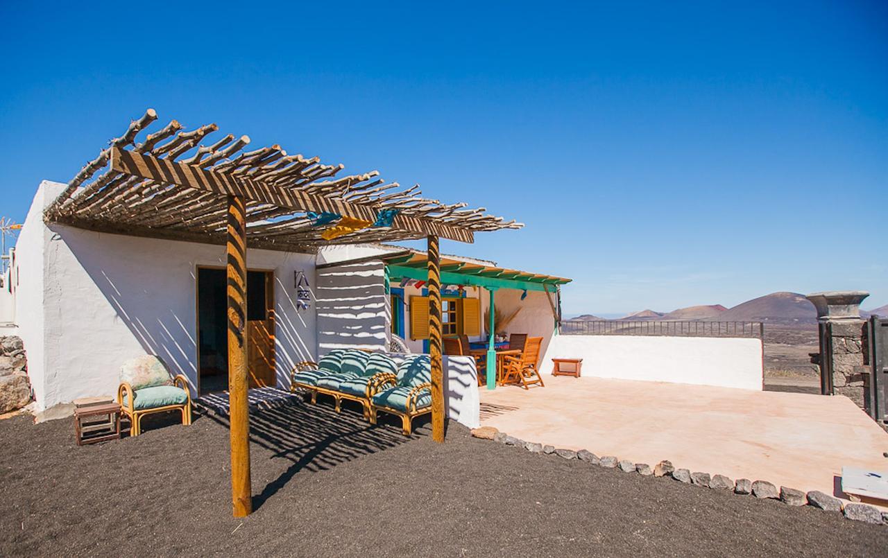 Вилла Casa La Geria (Adults Only) Ла-Асомада Экстерьер фото